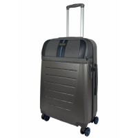 Валіза Semi Line 24" (M) Dark Brown/Blue Line (T5736-2) (DAS303804)