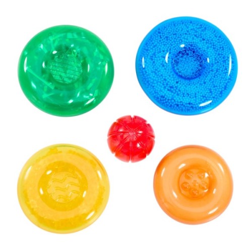 Конструктор Jelly Blox Сенсорний конструктор серії Lil' Jellies - Пірамідка-кольоринка (937837)