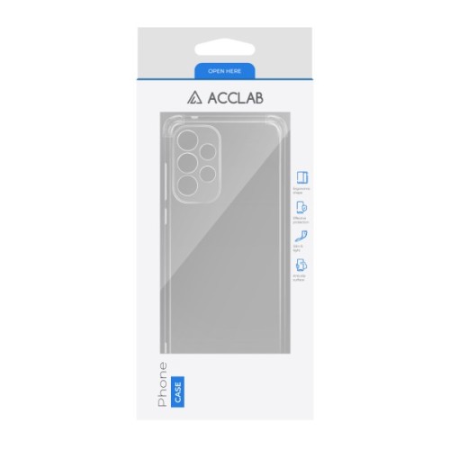 Чохол до мобільного телефона ACCLAB ShockProof Samsung Galaxy A73 5G Transparent (1283126553929)