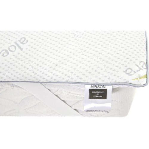Наматрацник MirSon №1020 Alberto Cotton Seasons Aloe Vera 90х200 см (2200001499621)