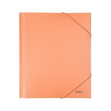 Папка на резинках Axent A5 410 мкм Pastelini peach (1514-42-A)