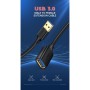 Дата кабель USB 3.0 AM/AF 2.0m US129 Black Ugreen (10373)