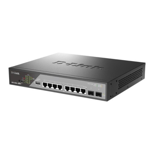 Комутатор мережевий D-Link DSS-200G-10MPP