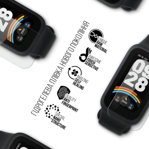 Плівка захисна Armorstandart Xiaomi Smart Band 9 Active 6pcs (ARM83826)