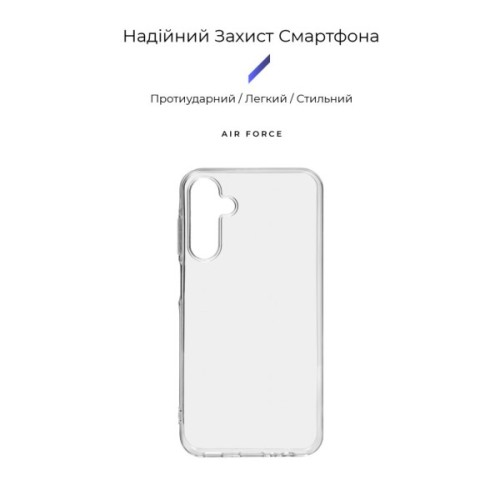 Чохол до мобільного телефона Armorstandart Air Series Samsung A15 5G (A156) Transparent (ARM72532)