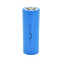 Акумулятор 26650 3300mAh, LiFePO4, FlatTop, 3.2V, Blue Vipow (IFR26650-3300mAhFT / 31075)