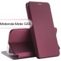 Чохол до мобільного телефона BeCover Exclusive Motorola Moto G55 Red Wine (713521)