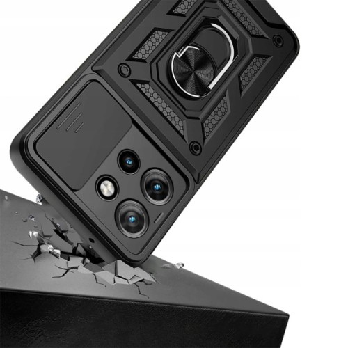 Чохол до мобільного телефона BeCover Military Motorola Edge 50 Neo Black (713051)