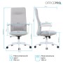 Офісне крісло OfficePro Shift OC545G Gray (OC545G)