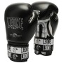 Боксерські рукавички Leone GN208 Iconic Black 16 унцій (бинти в комплекті) (GN208_Black_16oz)
