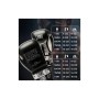 Боксерські рукавички Leone GN208 Iconic Black 16 унцій (бинти в комплекті) (GN208_Black_16oz)