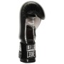 Боксерські рукавички Leone GN208 Iconic Black 16 унцій (бинти в комплекті) (GN208_Black_16oz)