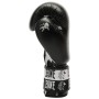 Боксерські рукавички Leone GN208 Iconic Black 16 унцій (бинти в комплекті) (GN208_Black_16oz)