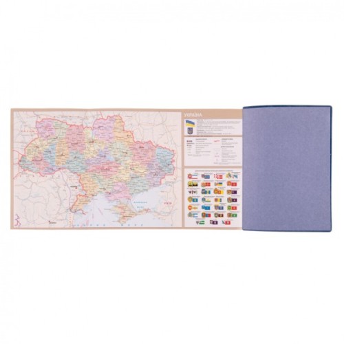 Тижневик Leo planner датований 2025 Apiro А6 синій 352 сторінки (252599)