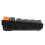 Клавіатура Keychron K2 Max K Super Brown QMK Wireless/Bluetooth/USB-А UA Black (K2M-C3-UA)