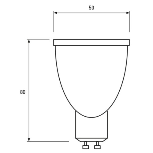 Лампочка Eurolamp LED SMD MR16 11W 990Lm GU10 3000K 220V (LED-SMD-11103(P))