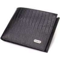 Портмоне Canpellini З натуральної шкіри Чорне (21868)