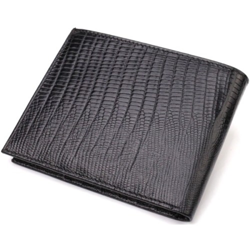 Портмоне Canpellini З натуральної шкіри Чорне (21868)