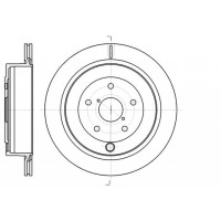 Гальмівний диск REMSA 61042.10