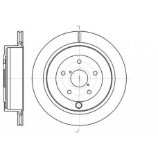Гальмівний диск REMSA 61042.10