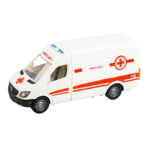 Спецтехніка Tigres Mercedes-Benz Sprinter швидка допомога, на планшетці (39712)