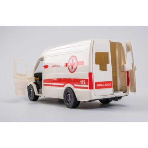 Спецтехніка Tigres Mercedes-Benz Sprinter швидка допомога, на планшетці (39712)