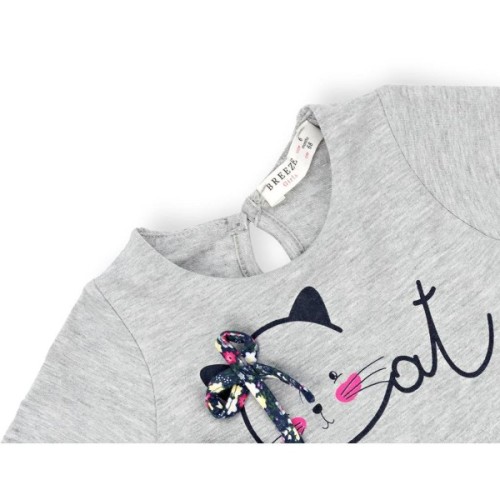 Плаття дитяче Breeze CAT (11238-80G-gray)