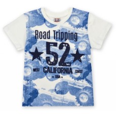 Футболка дитяча Breeze "52 California" (8763-116B-beige)