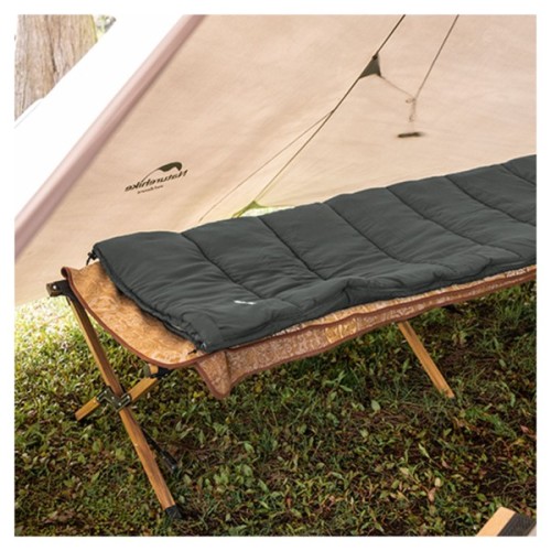 Спальний мішок Naturehike F150 NH22MSD05, правий, графіт (6927595797747-R)