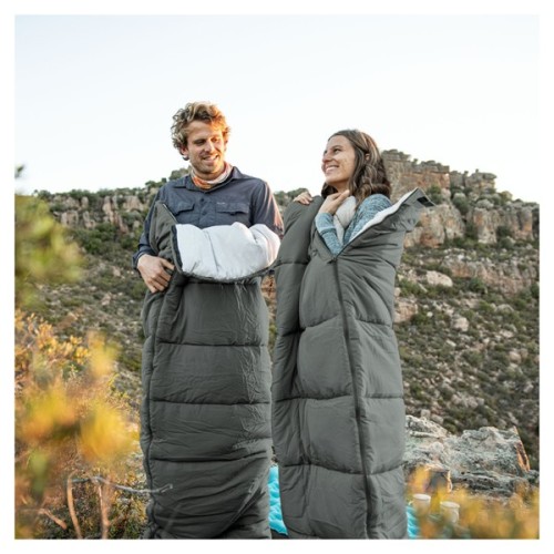 Спальний мішок Naturehike F150 NH22MSD05, правий, графіт (6927595797747-R)