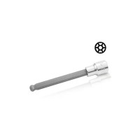 Торцева головка Toptul шестигранник HEX 5 мм 140мм 1/2" з кулею (BCSA1605)