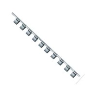 Полиця для інструменту Toptul тримач для торцевих головок 1/2"*260*12шт (BKAC1612)