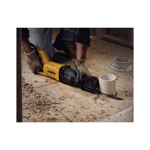 Шабельна пила DeWALT 1100 Вт, 0 - 2800 хід/хв, величина ходу 29 мм, 3.5 кг, кейс (DWE305PK)