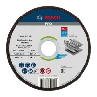 Круг відрізний Bosch Professional, для нержавіючої сталі та металу, 125×1×22.23 mm, 100 шт (2.608.626.113)