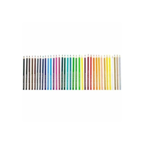 Олівці кольорові Faber-Castell Замок, 36 кольорів, у металевій коробці 115886 (26176)