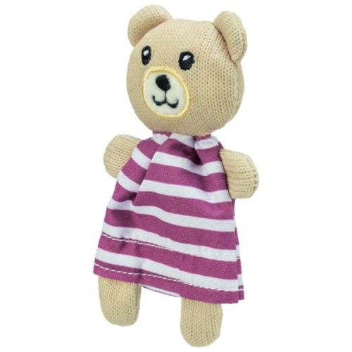 Іграшка для котів Trixie Ведмідь з котячою м'ятою 12 см (4011905456652)