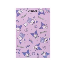 Блокнот Kite Kuromi A5, 50 аркушів, клітинка (HK25-194-1)