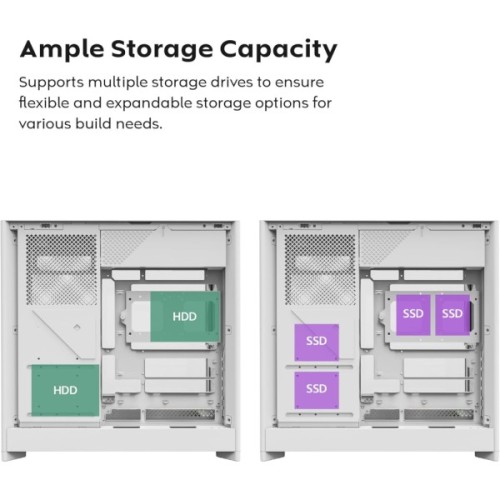 Корпус для ПК MONTECH HS01 PRO (W)