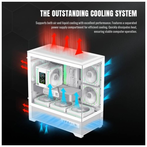 Корпус для ПК Gamemax VISTA 2 MW