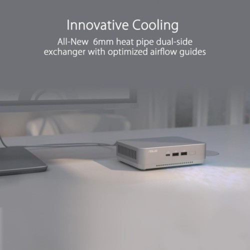 Комп'ютер ASUS NUC 14 Pro+ RNUC14RVSU700002I Kit(L6) / Ultra 7 155H, M.2 22x80 NVMe; 22x42 NVMe (90AR0051-M000A0)