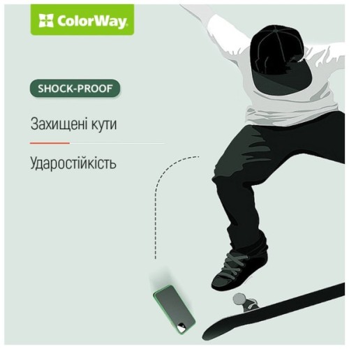 Чохол до мобільного телефона ColorWay Smart Matte Xiaomi Redmi 12 black (CW-CSMXR12-BK)