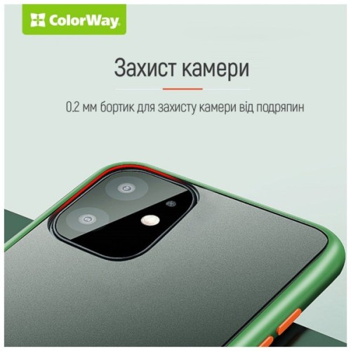 Чохол до мобільного телефона ColorWay Smart Matte Xiaomi Redmi 12 black (CW-CSMXR12-BK)