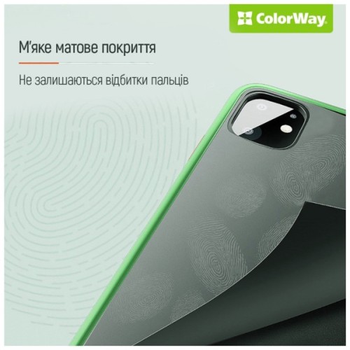 Чохол до мобільного телефона ColorWay Smart Matte Xiaomi Redmi 12 black (CW-CSMXR12-BK)