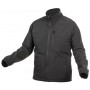 Куртка робоча Hoegert BIESE HT5K258-S SoftShell 96% поліестер/4% еластан чорна, S (48) (HT5K258-S)