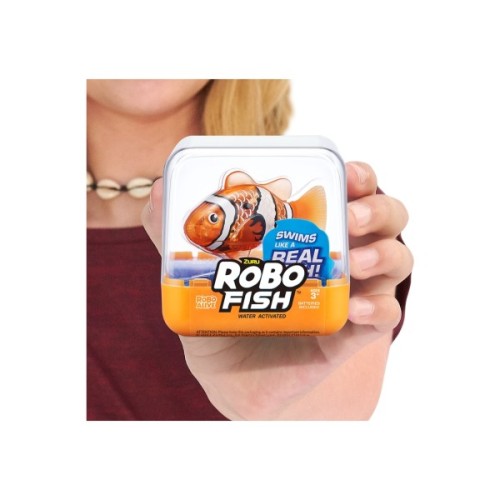 Інтерактивна іграшка Pets & Robo Alive S3 - Роборибка (помаранчева) (7191-5)