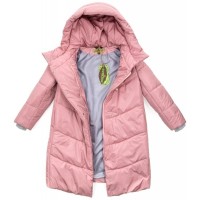 Куртка дитяча Cvetkov подовжена (1611-152G-pink)