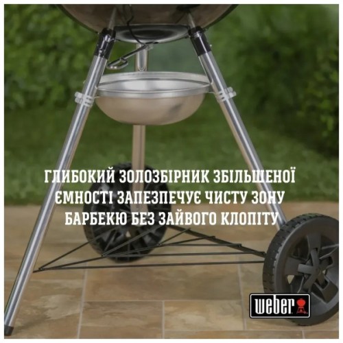 Гриль-барбекю Weber Original Kettle E-5710 57 см Black (14101004)