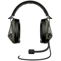 Тактичні навушники Sordin Supreme MIL CC Slim Headband Green PVC (74332-06-S)