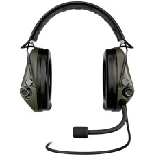 Тактичні навушники Sordin Supreme MIL CC Slim Headband Green PVC (74332-06-S)