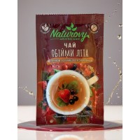Чай Naturovy "Обійми літа" з порічкою, полуницею та смородиною 50 г (nt.10235)